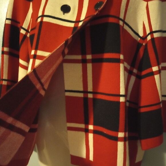 Hampshire studio acrylic bell sleeve cape style sweater - Picture 4 of 10